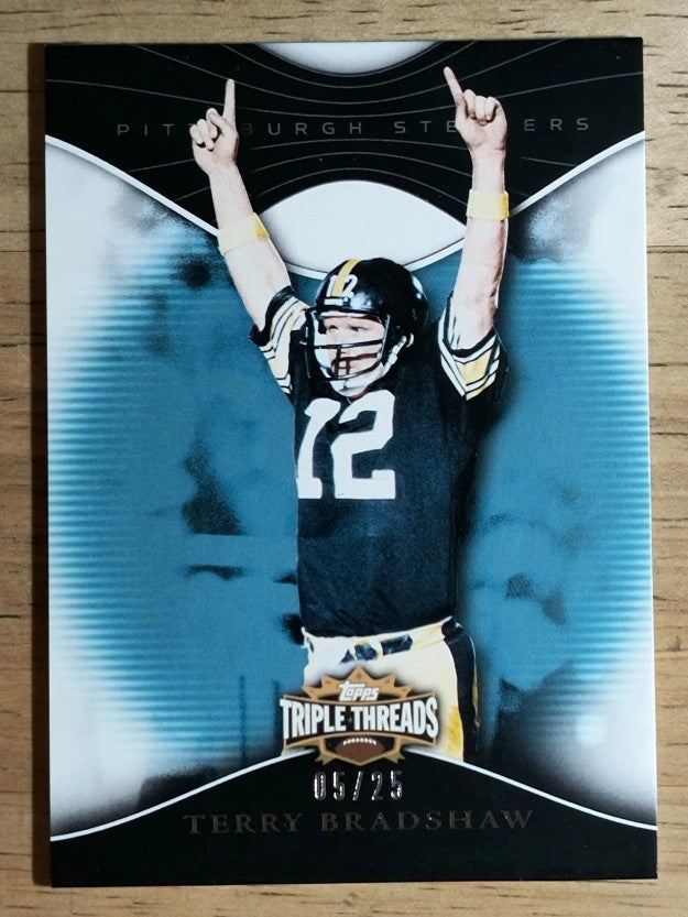 2009 Topps Triple Threads Sapphire #91 Terry Bradshaw