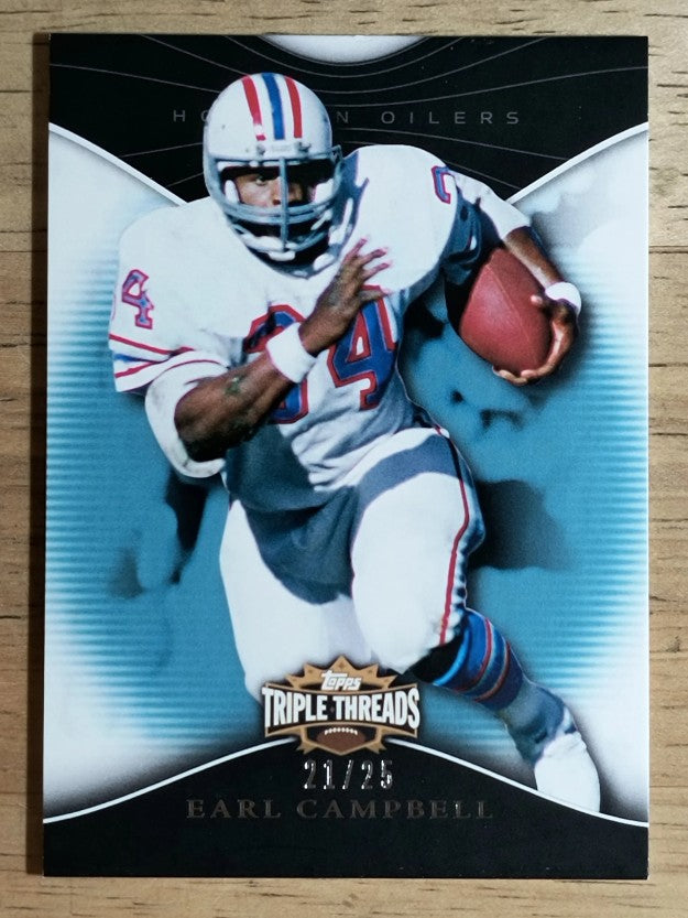 2009 Topps Triple Threads Sapphire #92 Earl Campbell