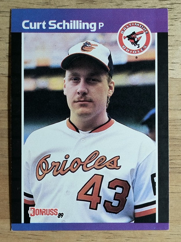 1989 Donruss #635 Curt Schilling DP RC (NM)