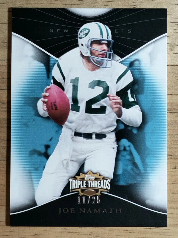 2009 Topps Triple Threads Sapphire #98 Joe Namath