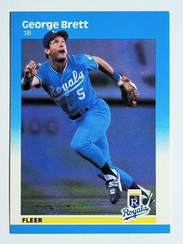 1987 Fleer #366 George Brett