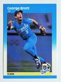1987 Fleer #366 George Brett