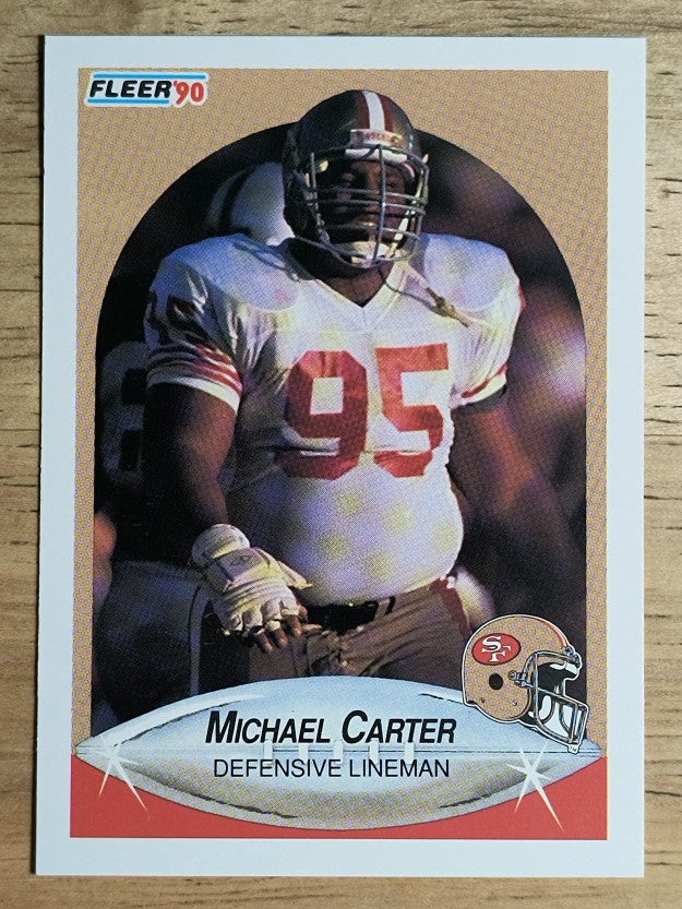 1990 Fleer #3 Michael Carter