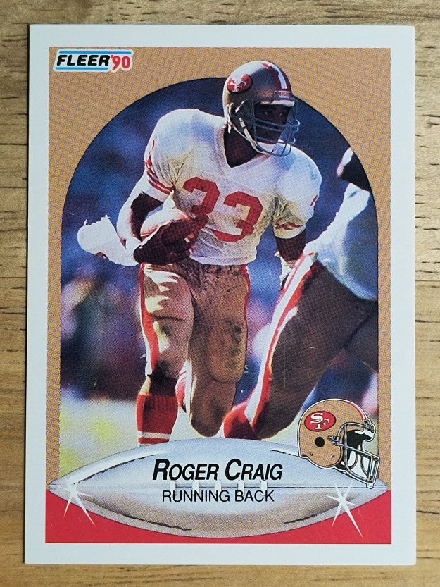 1990 Fleer #5 Roger Craig