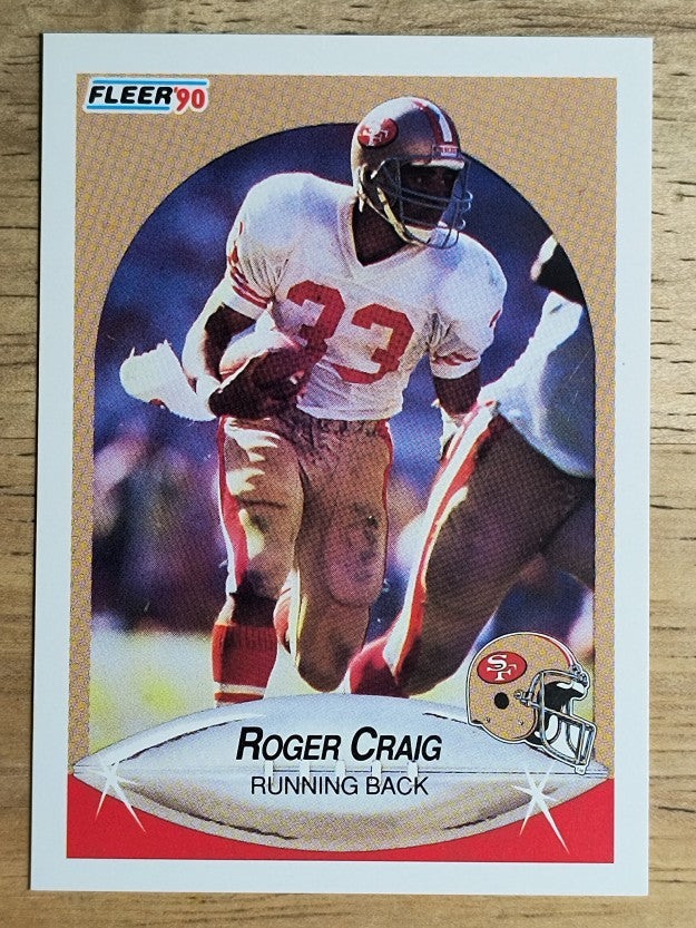 1990 Fleer #5 Roger Craig