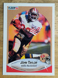 1990 Fleer #14 John Taylor