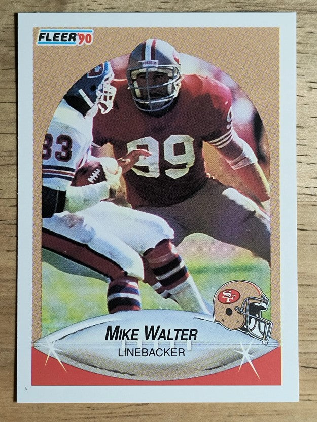 1990 Fleer #16 Michael Walter