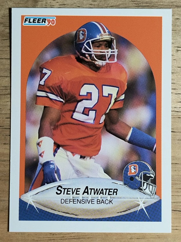 1990 Fleer #18 Steve Atwater