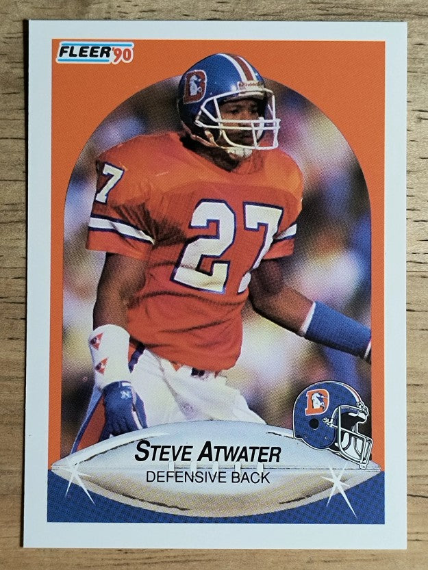 1990 Fleer #18 Steve Atwater