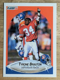 1990 Fleer #19 Tyrone Braxton