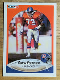 1990 Fleer #22 Simon Fletcher
