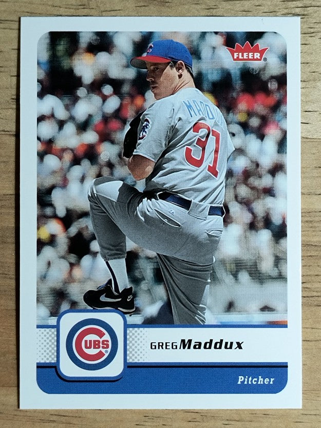 2006 Fleer #101 Greg Maddux