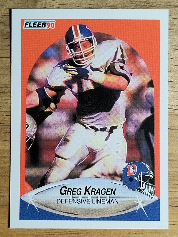 1990 Fleer #26 Greg Kragen