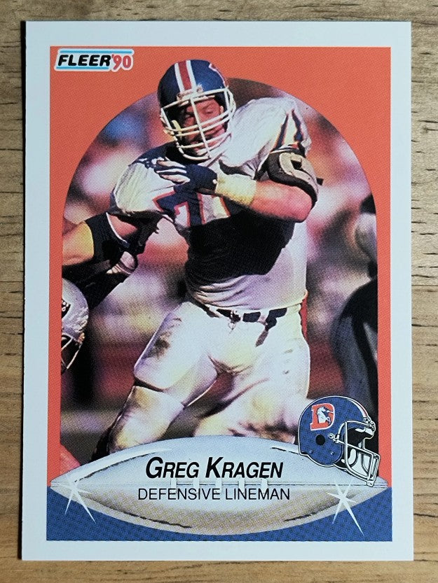 1990 Fleer #26 Greg Kragen