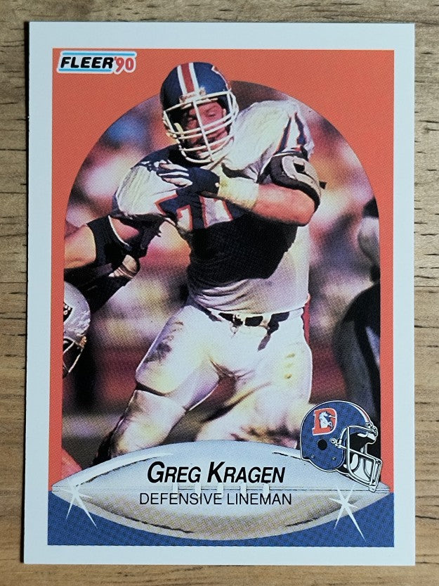 1990 Fleer #26 Greg Kragen