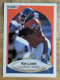 1990 Fleer #27 Ken Lanier RC