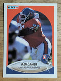 1990 Fleer #27 Ken Lanier RC