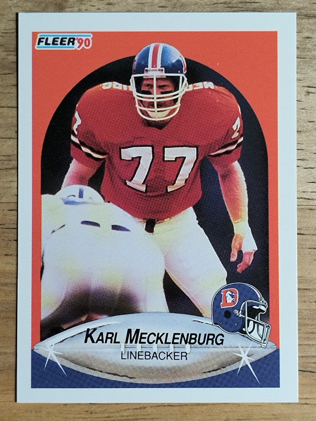 1990 Fleer #28 Karl Mecklenburg