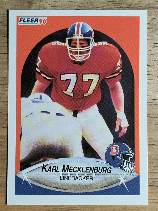 1990 Fleer #28 Karl Mecklenburg