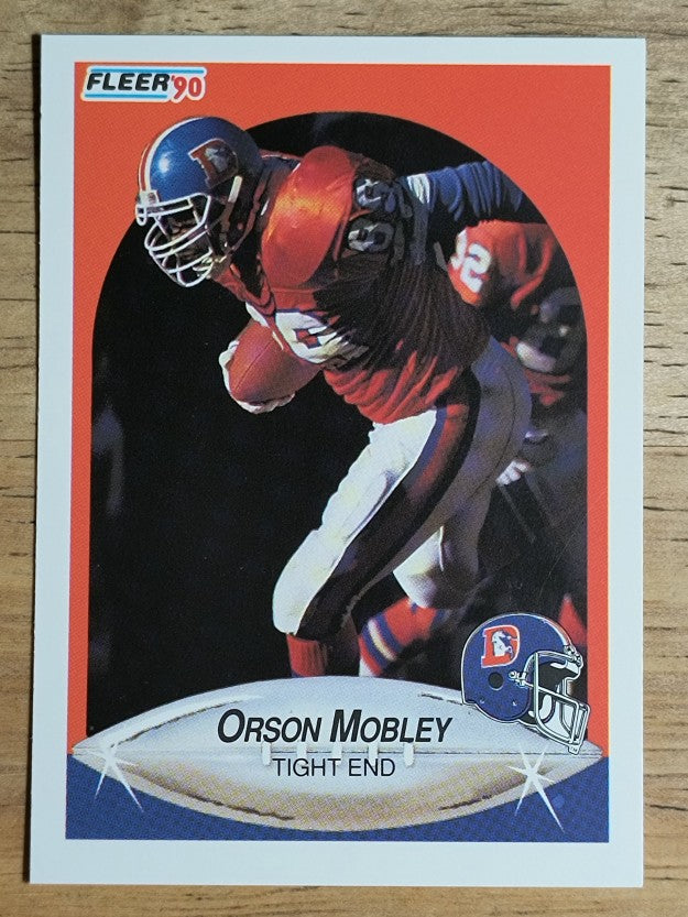 1990 Fleer #29 Orson Mobley RC