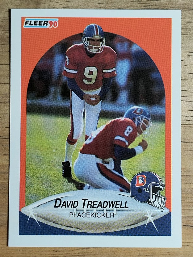 1990 Fleer #32 David Treadwell