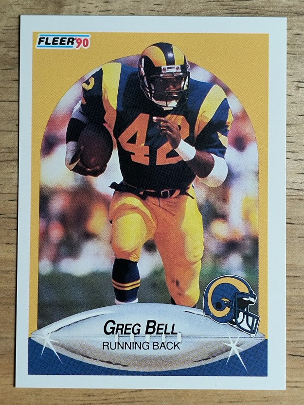 1990 Fleer #34 Greg Bell