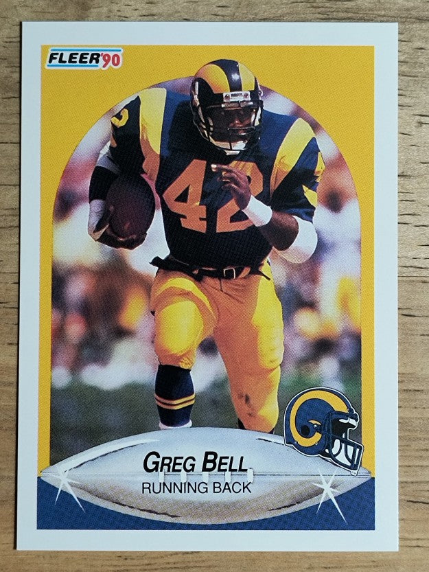 1990 Fleer #34 Greg Bell