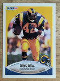 1990 Fleer #34 Greg Bell