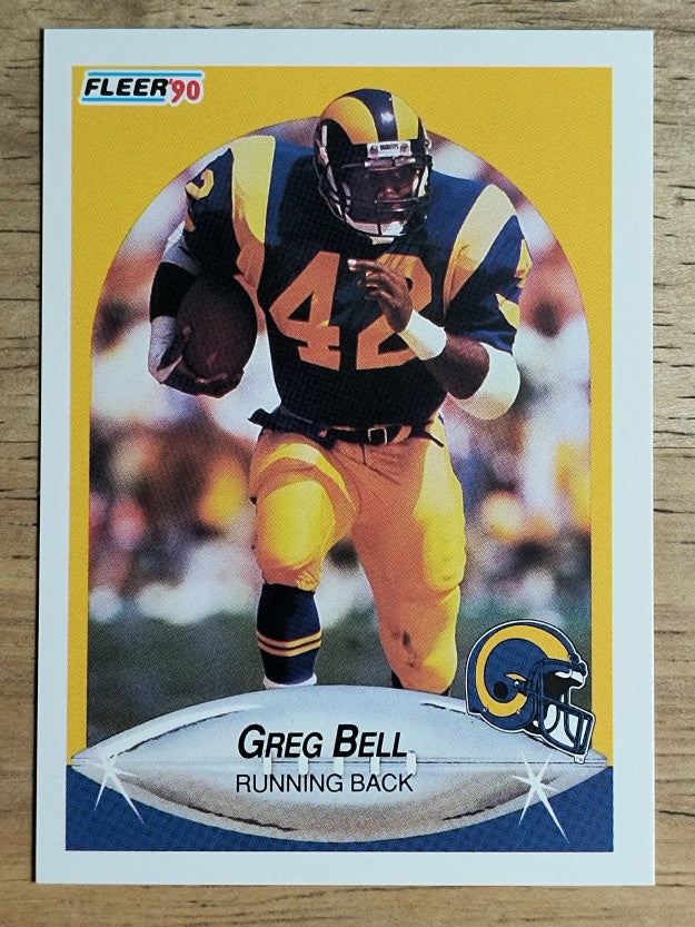 1990 Fleer #34 Greg Bell