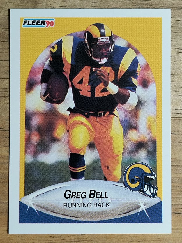 1990 Fleer #34 Greg Bell