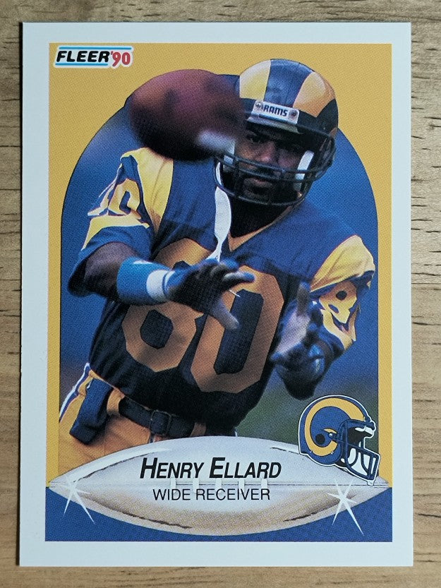 1990 Fleer #35 Henry Ellard