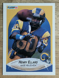1990 Fleer #35 Henry Ellard