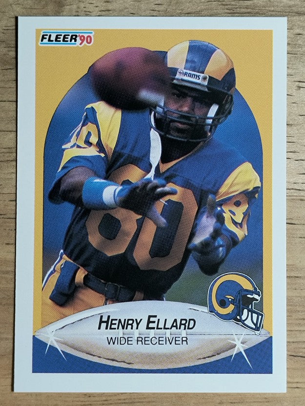 1990 Fleer #35 Henry Ellard