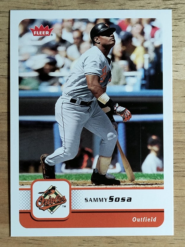 2006 Fleer #243 Sammy Sosa