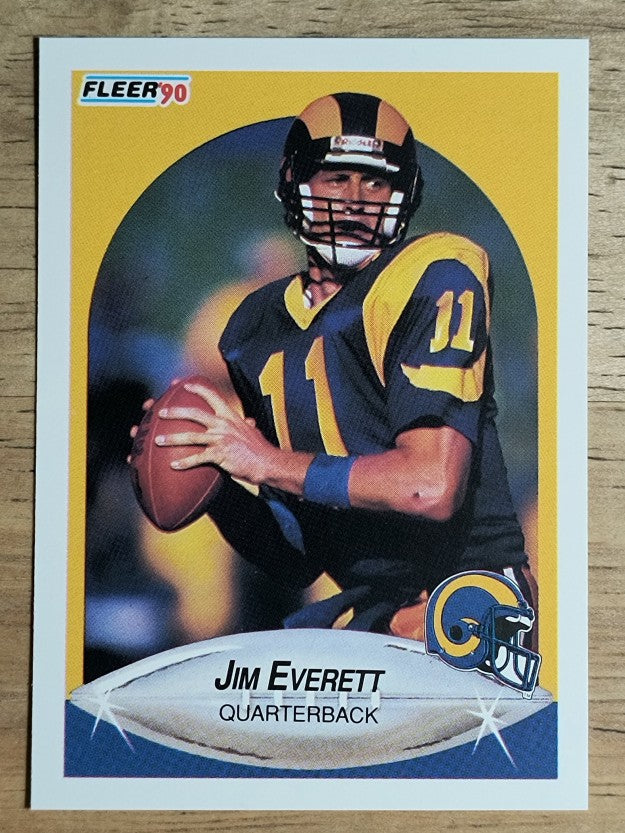 1990 Fleer #36 Jim Everett