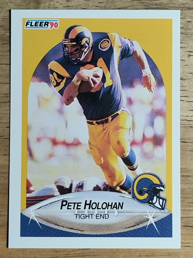 1990 Fleer #39 Pete Holohan