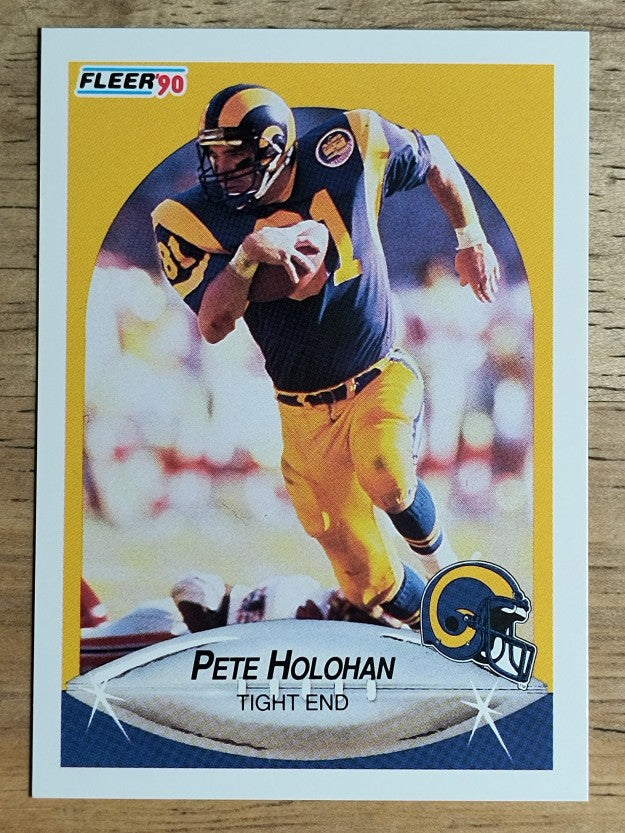 1990 Fleer #39 Pete Holohan