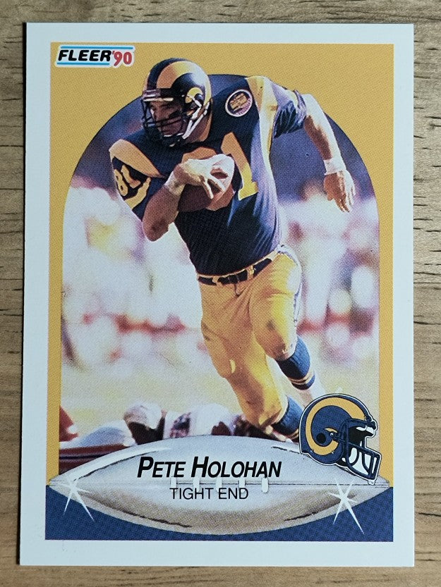 1990 Fleer #39 Pete Holohan