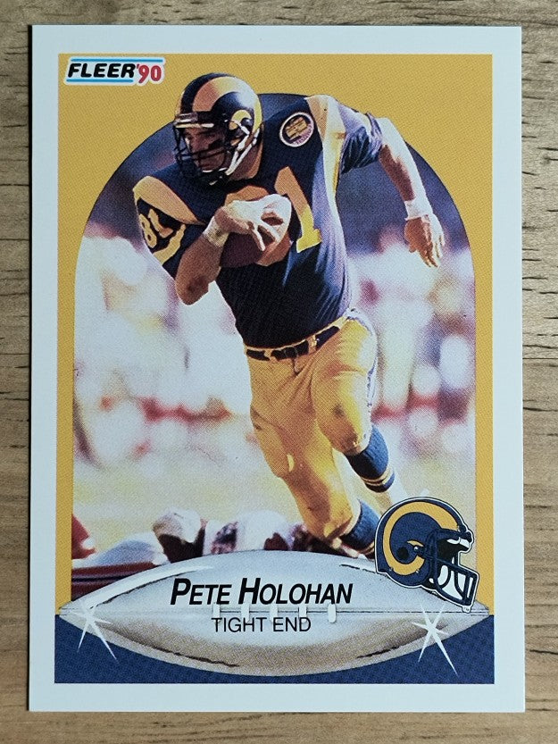 1990 Fleer #39 Pete Holohan