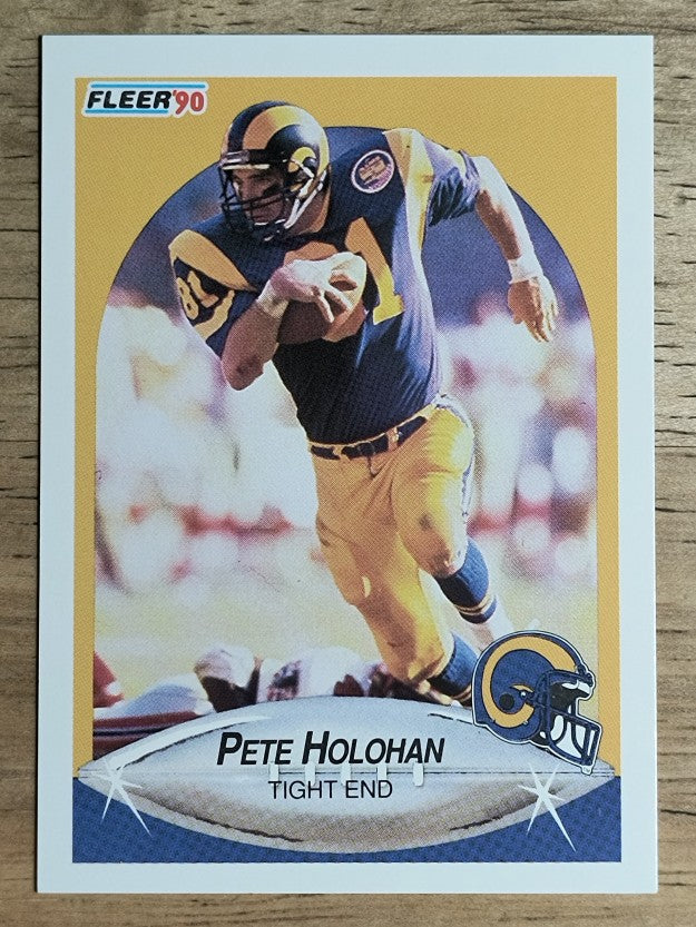 1990 Fleer #39 Pete Holohan