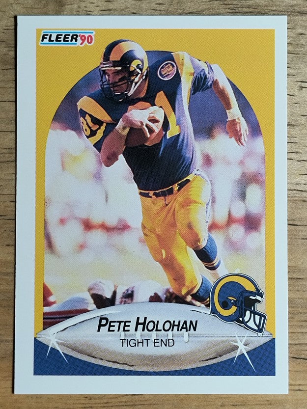 1990 Fleer #39 Pete Holohan