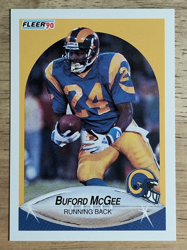 1990 Fleer #42 Buford McGee RC