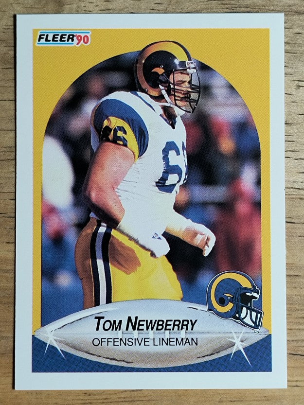 1990 Fleer #43 Tom Newberry