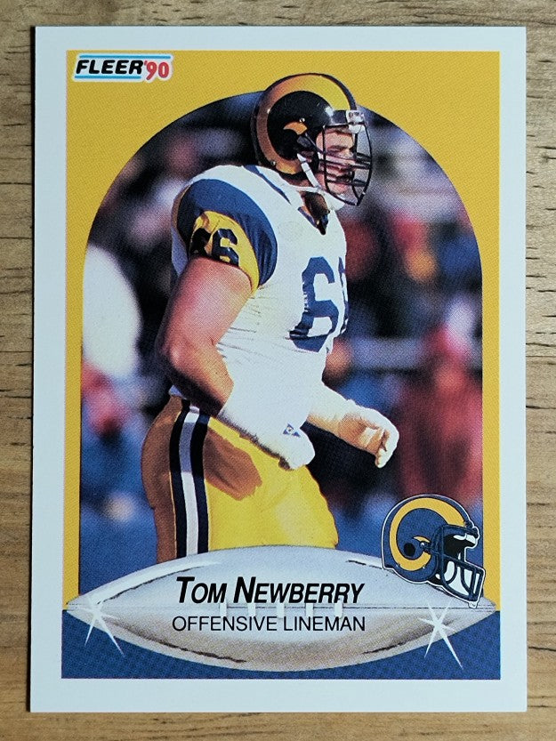 1990 Fleer #43 Tom Newberry