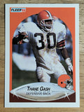 1990 Fleer #49 Thane Gash RC