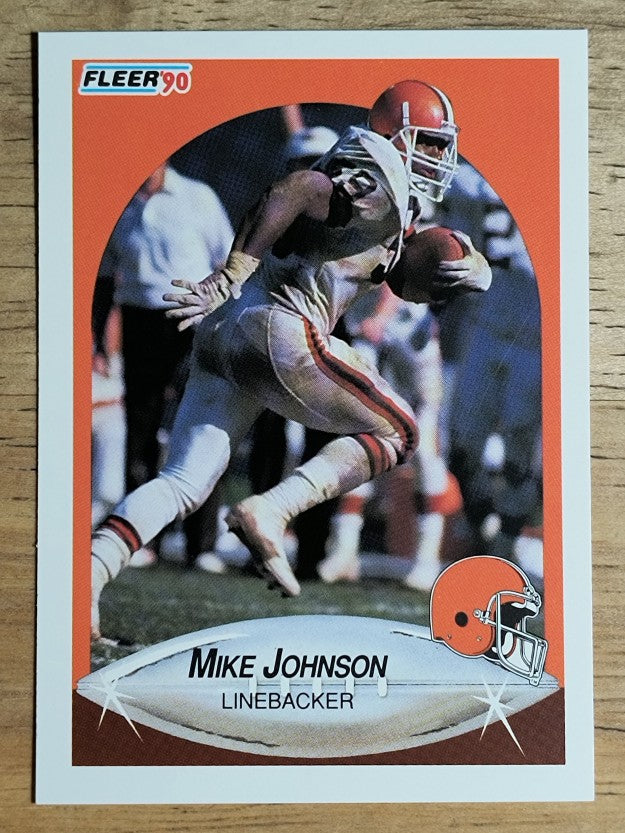 1990 Fleer #50 Mike Johnson