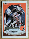 1990 Fleer #50 Mike Johnson
