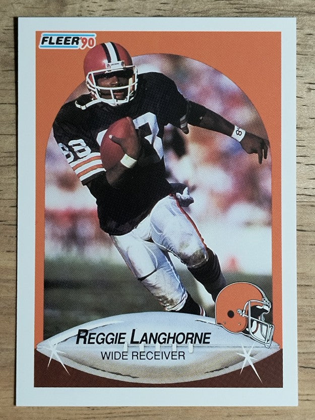1990 Fleer #52 Reggie Langhorne