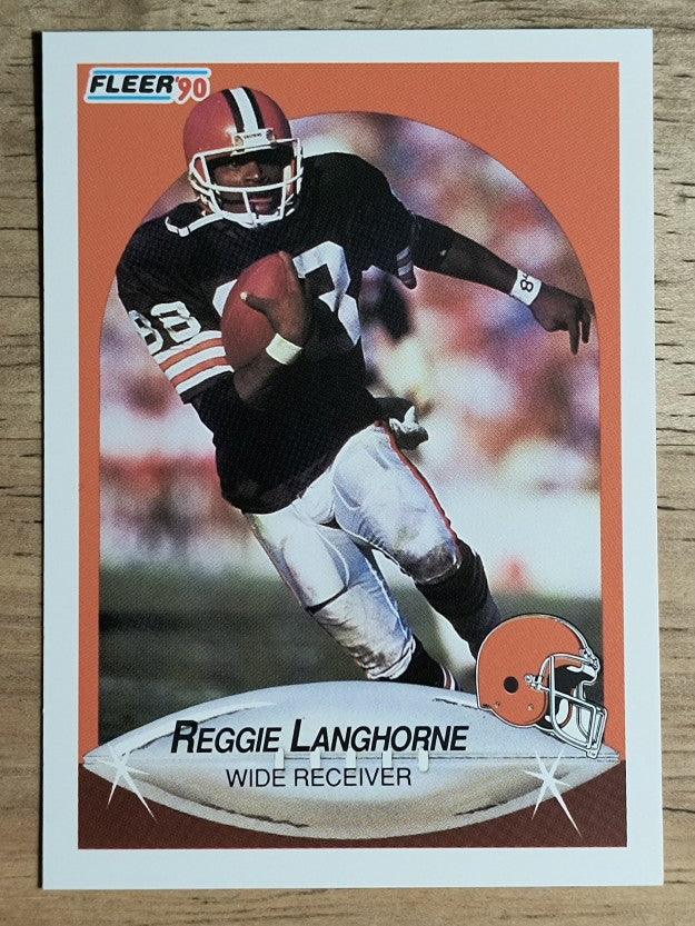 1990 Fleer #52 Reggie Langhorne