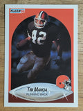 1990 Fleer #53 Tim Manoa